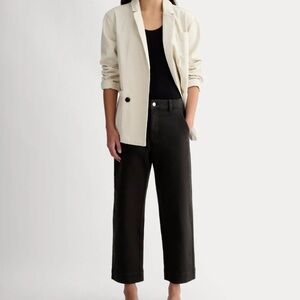 Everlane Black Straight Leg Pants